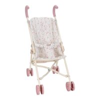 Kovinski voziček za Punčko Soft Flowers - slika 2